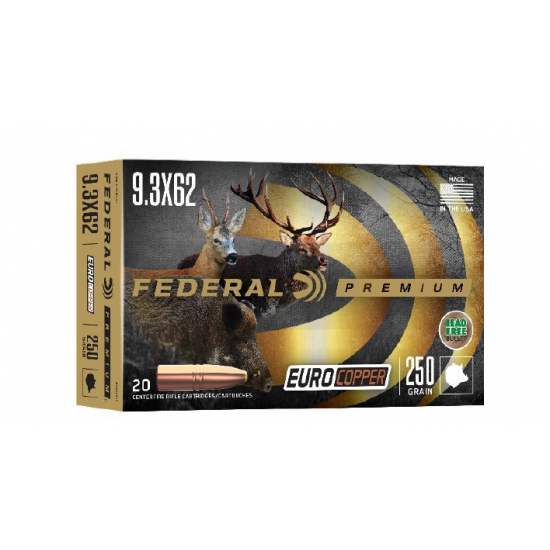 Federal 9,3x62 Copper 250gr 